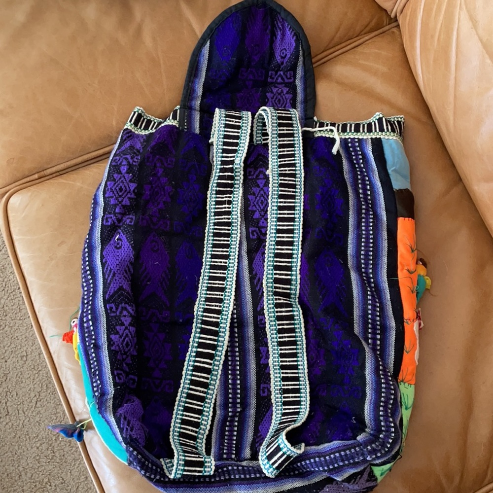 Unique handmade backpack - Picture 2 of 3